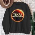 Texas Solar Eclipse 2024 April 8 Totality Texas Sweatshirt Gifts for Old Women
