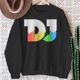 Texto De Dj Con Ecualizador De Coloración Led Para Discjockey Dj Camisa de entrenamiento Regalos para ancianas