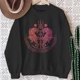 Thai Tattoo Twin Tiger Sak Yant Muay Thai Thailand Graphic Sweatshirt Gifts for Old Women