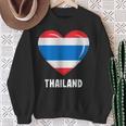 Thailand Flag Thai Sweatshirt Geschenke für alte Frauen