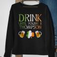 Thompson Family Name For Proud Irish From Ireland Sweatshirt Gifts for Old Women