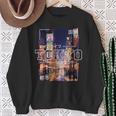 Tokyo City Retro Japan Ästhetik Straßenon Tokio Sweatshirt Geschenke für alte Frauen