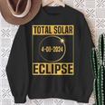 Total Solar Eclipse 2024 America Totality 40824 Astronomy Sweatshirt Gifts for Old Women