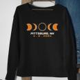 Total Solar Eclipse 2024 Pittsburg New Hampshire April 8 Sweatshirt Gifts for Old Women