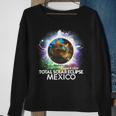 Total Solar Eclipse Mazatlan Mexico 2024 Cat Totality Sweatshirt Gifts for Old Women