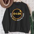 Total Solar Eclipse Tour 2024 Front And Back Sweatshirt Gifts for Old Women