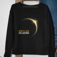 Totality 04 08 24 Total Solar Eclipse 2024 Oklahoma Sweatshirt Gifts for Old Women