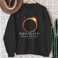 Totality Solar Eclipse 40824 Total Solar Eclipse 2024 Sweatshirt Gifts for Old Women