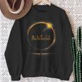 Totality Total Solar Eclipse 2024 Usa Spring April 8 2024 Sweatshirt Gifts for Old Women