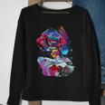 Transformers Earthspark Optimus Prime Vs Megatron Sweatshirt Gifts for Old Women