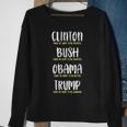 Trump Made Me Want To Be Canadian Political Protest Sweatshirt Gifts for Old Women