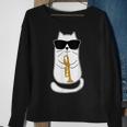 Trumpet Cat Trumpet Player Sweatshirt Gifts for Old Women