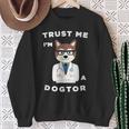Trust Me I'm A Dogtor Dog Doctor Lover Veterinarian Sweatshirt Gifts for Old Women