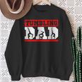 Tumbling Dad Athletes Acrobats Gymnasts Flips Father's Day Sweatshirt Gifts for Old Women