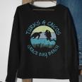 Turks And Caicos Grace Bay Beach Sunny Summer Caribbean Sea Sweatshirt Gifts for Old Women