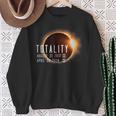 Twice In A Lifetime Totality Solar Eclipse 2017 & 2024 Sweatshirt Gifts for Old Women