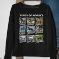 Types Of Horses Lover Cute Riding Girl Boyn Horse Sweatshirt Gifts for Old Women