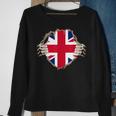 Uk England Flag English Hero Costume Sweatshirt Geschenke für alte Frauen