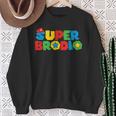 Ultimate Gaming Bro Comedic Brother Family Matching Sweatshirt Gifts for Old Women