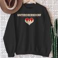 Unteroberndorf Oberfranke Heimat Im Herzen Birth Place Sweatshirt Geschenke für alte Frauen