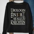 Urologin Ein Job Sie Zu Knechten Urologin Black Sweatshirt Geschenke für alte Frauen