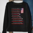 Us Navy Submarines American Nuclear Subs Flag Sweatshirt Gifts for Old Women