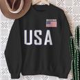 Usa Flag Boxing Cool Boxer Training Equipment Women Sweatshirt Gifts for Old Women