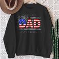 Usa Patriotic Dad Father's Day American Flag 4Th Of July Dad Sweatshirt Gifts for Old Women