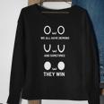 Uwu Wir Haben Demons Komiker Sweatshirt Geschenke für alte Frauen