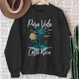 Vacaciones Familiaresintage En Costa Rica Playa Puraida Camisa de entrenamiento Regalos para ancianas