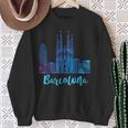 Vacaciones SouvenirBarcelona Españolacaciones Camisa de entrenamiento Regalos para ancianas
