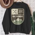 Val Thorens Les Trois Vallées Savoie France Vintage Sweatshirt Geschenke für alte Frauen