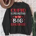 Valentines Day Cupid Is Promoting Me To Big Brother Toddler Sweatshirt Gifts for Old Women