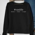 Vanlife Adventure Freedom No Regrets Van Life Sweatshirt Gifts for Old Women