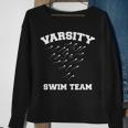 Varsity Swim Team Swimming Sperm Sweatshirt Gifts for Old Women
