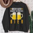 Vatertag Saufenater Frisches Bier Papa Kapuzenjacke Sweatshirt Geschenke für alte Frauen