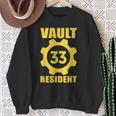 Vault 33 Resident Yellow Blue Sweatshirt Gifts for Old Women