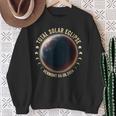 Vermont Total Solar Eclipse April 8 2024 Astronomy Fans Sweatshirt Gifts for Old Women