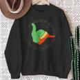 Vibrations Rasta Reggae Shaka Hawaiian Sweatshirt Gifts for Old Women