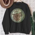 Viking Odin Wolf Fenrir Freki Norse God Myth Celtic Vintage Sweatshirt Gifts for Old Women