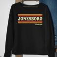 Vintage 1980S Graphic Style Jonesboro Georgia Sweatshirt Gifts for Old Women