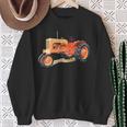 Vintage Allis Chalmers Wd45 Tractor Print Sweatshirt Gifts for Old Women