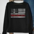 Vintage American Flag Proud Navy Uncle Veteran Day Sweatshirt Gifts for Old Women