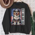 Vintage Best Dog Dad Ever Australian Shepherd Fathers Day Sweatshirt Gifts for Old Women