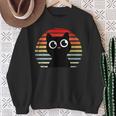 Vintage Cat Sweatshirt Geschenke für alte Frauen