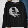 Vintage Football Jersey Number 5 Player Number Sweatshirt Gifts for Old Women