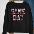 Vintage Game Day Houndstooth Alabama American Football Fans Sweatshirt Gifts for Old Women