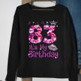 Vintage Happy 83 It's My Birthday Crown Lips 83Rd Birthday Sweatshirt Gifts for Old Women