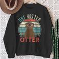 Vintage Hot Hotter Otter Retro Otterliebe Sweatshirt Geschenke für alte Frauen