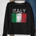 Vintage Italy Italia Italian Flag Pride Sweatshirt Gifts for Old Women